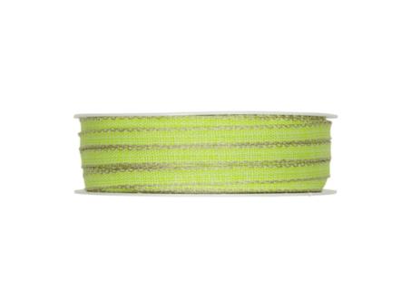 Band uni matt mit Leinenkante 7mm 30mr 