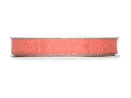 Band uni matt mit Leinenkante 15mm 20mr 15mm 20mr