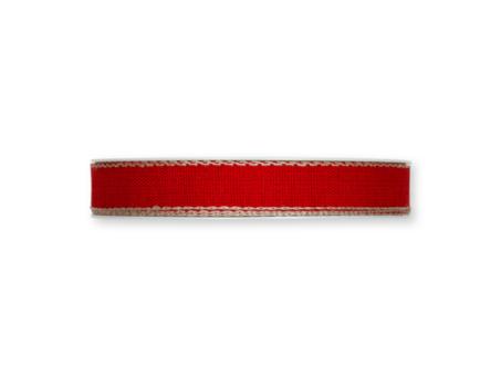 Band uni matt mit Leinenkante 15mm 20mr 15mm 20mr