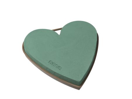 OASIS® NatureBase® Herz inkl. Aufhänger   L34 B33,5 H5,5cm