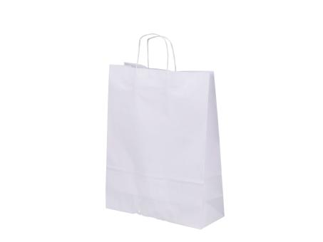 Tragetasche Kraftpapier 90gr/m² m Papierkordelhenkel inklusive Entsorgungsgebühren B32 T12 H41cm