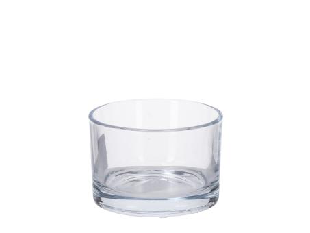 Steckschälchen Glas (für Maxi-Teelichte) H5,5 D8,2cm 