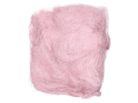 Sisalwatte ca. 400gr rosa hell 400gr