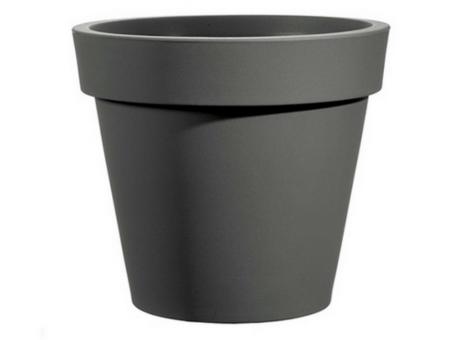 Blumentopf Easy D35cm anthrazit 