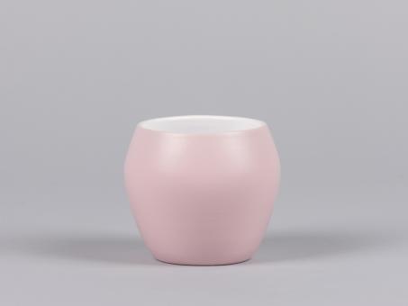 Kübel 650 D9,5cm rosa hell   D9,5(12) H10,5cm