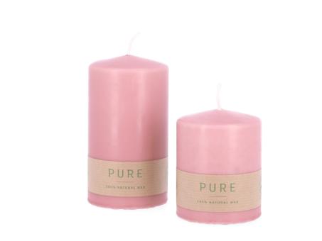 Stumpen Pure H90 D70 rosa Safe Candle ca. 46Std Brenndauer
!! Aktionsartikel- Kein Umtausch / Rückgabe möglich !! 
