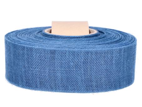 Band Leinen 40mm 20mr 100% natürlich   40mm 20mr