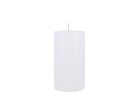 Rustic Kerze H110 D60 weiss "Safe" ca. 38Std Brenndauer D6 H11cm