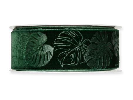 Band Samt Monstera 38mm 6mr   38mm 6mr