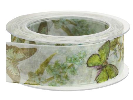 Band Organza Schmetterling 40mm 20mr 40mm 20mr