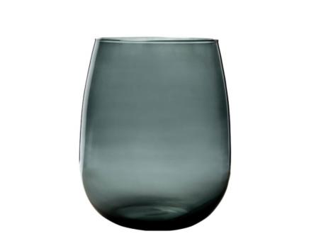 Vase Windlicht bauchig D22 H26cm mundgeblasen
 