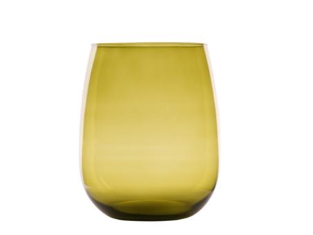 Vase Windlicht bauchig D22 H26cm mundgeblasen
 D22 H26cm