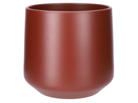Kübel 860 D28cm cacao matt D28 H26,5cm
