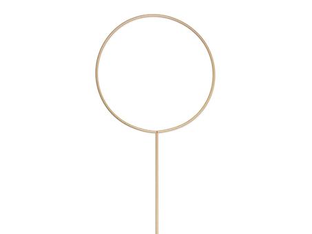 Stecker Metall Ring Rundeisen Loop D20cm Stab 60cm  D20cm Stab 60cm