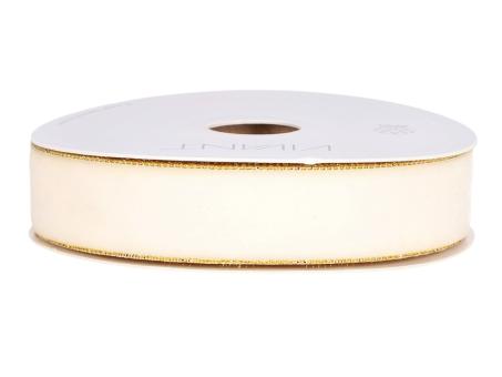 Band Samt Goldkante 25mm 10mr 25mm 10mr