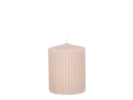Stumpen Antika H90 D70 sahara Safe Candle ca. 33Std Brenndauer 
