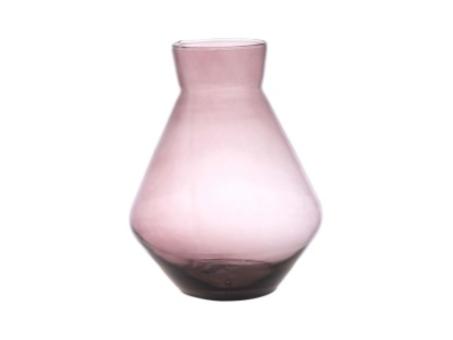 Vase Glas recycled D19 H25cm D19 H25cm