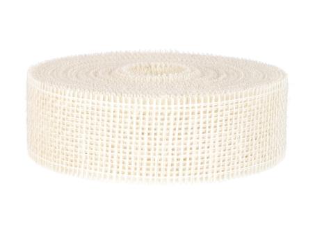 Band Jute (steif) 50mm 30mr gebleicht - 180gr/qm 50mm 30mr