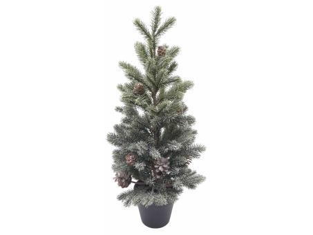 Tannenbaum im Topf gefrostet H47cm H47cm