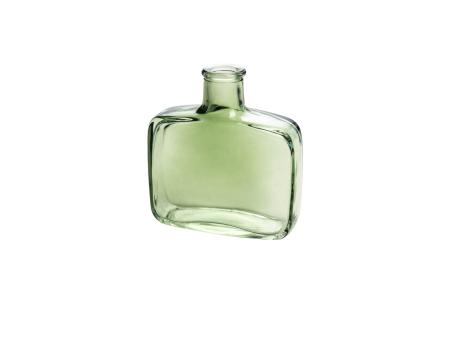 Tischvase Glas Flacon L11,5 B4 H12cm grün L11,5 B4 H12cm