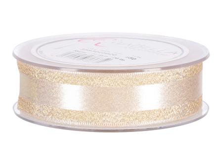 Band festlich m Webkante 25mm 20mr 100% Polyester 25mm 20mr