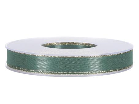 Band Basic mit Goldrand 15mm 50mr 