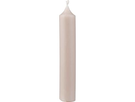 Stabkerze Rustic H130 D22mm sahara ca. 5Std Brenndauer H130 D22mm