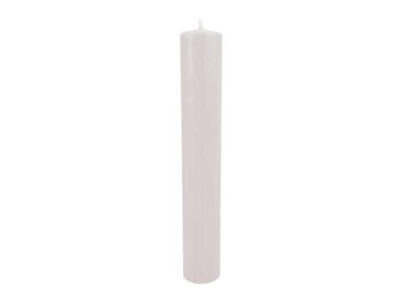Stabkerze Rustic H250 D40mm wollweiss H250 D40mm