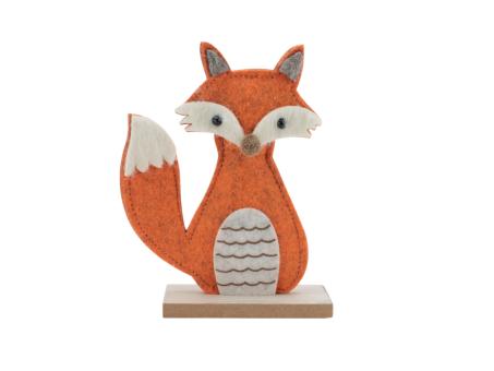 Fuchs Filz a Holzsockel 