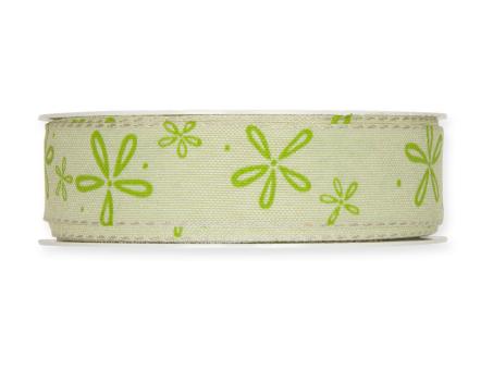 Band m Blütendruck 25mm 18mr 25mm 18mr