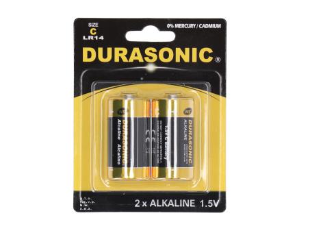 Batterie Alkaline C LR14 2St/Blister 1,5V L4,6 D2cm