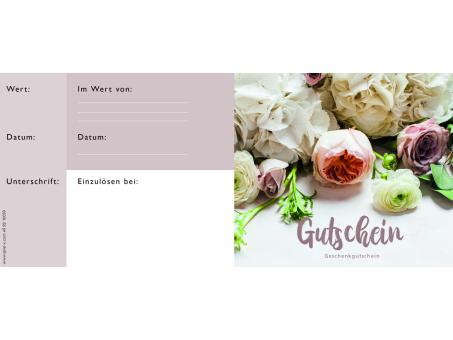Gutscheinbox cheque DIN lang 50St m Kuvert u Kontrollstreifen L245 B105mm