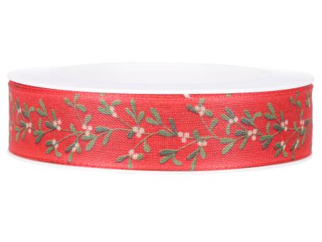 Band Mistelgirlande m formst. Kante 25mm 18mr 25mm 18mr