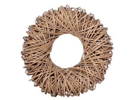 Kranz Kubo Rattan natur D60cm H20cm