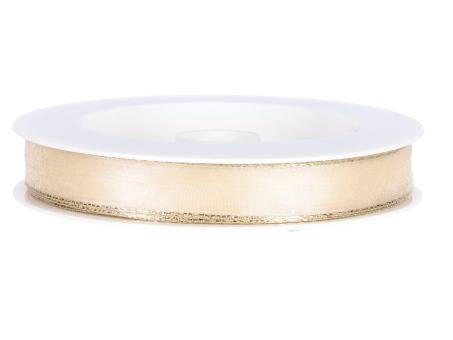 Band Xmas Organza Goldkante 15mm 20mr 
