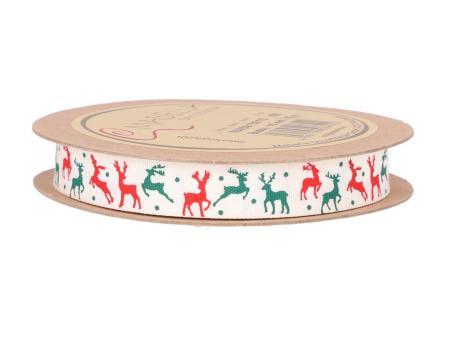 Band Hirsch15mm 15mr 100% Polyester 15mm 15mr