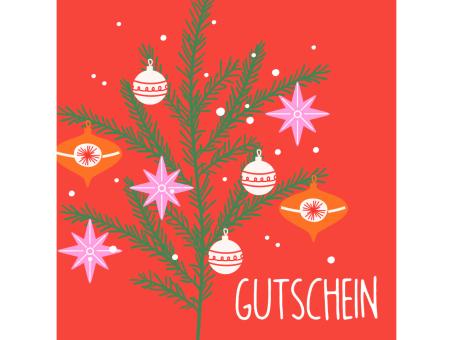 Gutschein any time quadratisch 12St m Kuvert u Kontroll-Streifen B120 H120mm
