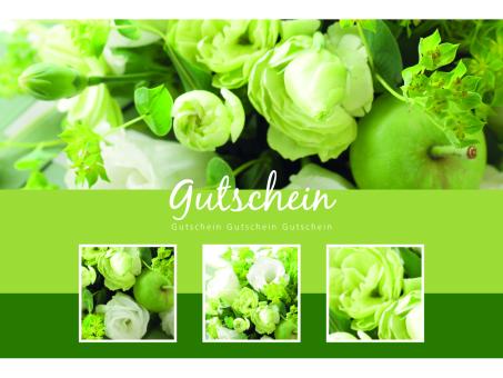 Gutschein easy rechteckig m Kraft-Umschlag ohne Laminierung B170 H115mm