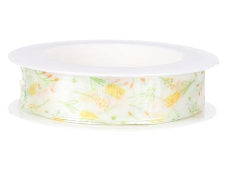 Band Organza Tulpe m formst. Kante 25mm 18mr 25mm 18mr