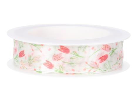 Band Organza Tulpe m formst. Kante 25mm 18mr 25mm 18mr