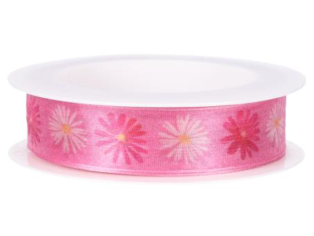 Band Organza Blüten m formst. Kante 25mm 18mr 25mm 18mr