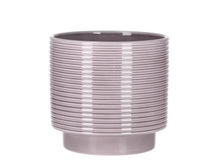 Kübel Rings D12,5cm lasur taupe D13 H12,5cm