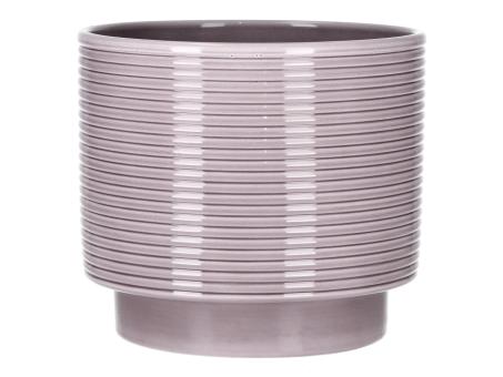 Kübel Rings D16,5cm lasur taupe D16,5 H15cm