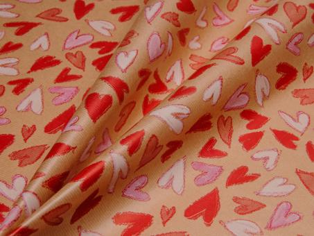 Blumenseide 75cm 10kg Herz Romantik rot 40gr/qm nassfest inklusive Entsorgungsgebühren 75cm 10KG