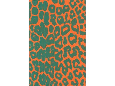Blumenseide Kraftpapier 75cm 9kg Leo grün-orange 40gr/qm nassfest inklusive Entsorgungsgebühren 75cm 9KG