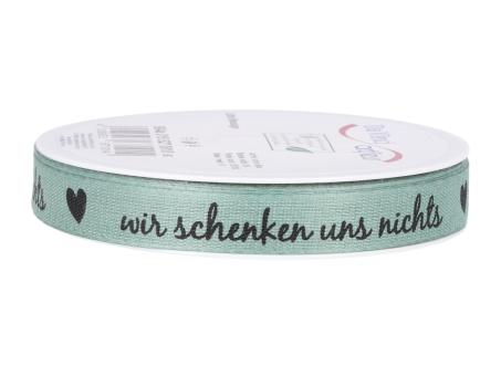 Band 'wir schenken uns nichts' 15mm 18mr 15mm 18mr