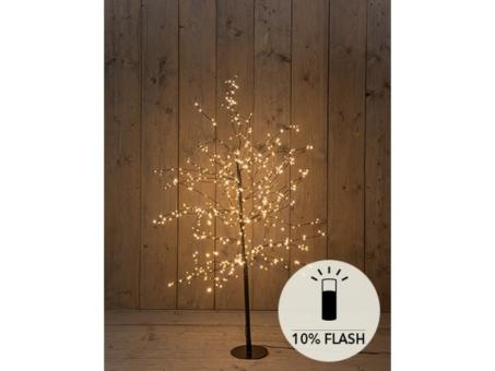 Lichtbaum 120cm LED 600 Lichter Flash warmweiss dimmbar m Timmer 