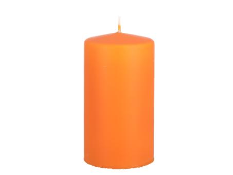 Stumpen Samt H130 D70 safran Safe Candle ca. 61Std Brenndauer D7 H13cm