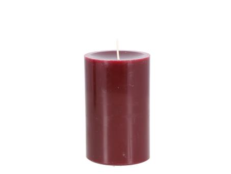 Kerze Chalet H110 D70 altrot Safe Candle Cello 