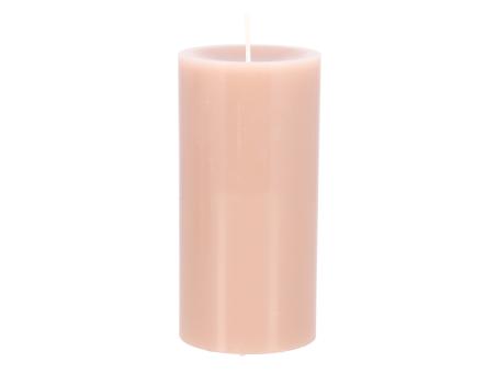 Kerze Chalet H140 D70 macciato  ca. 75Std Brenndauer Safe Candle Cello D7 H14cm
